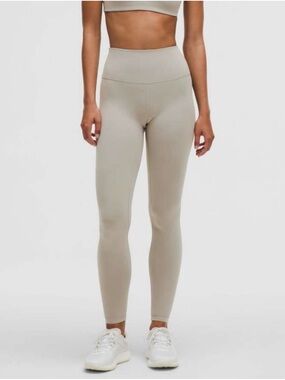 Lululemon Wunder Train High-Waist Leggings in Riverstone